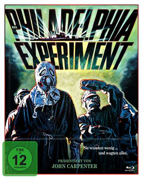 Das Philadelphia Experiment (Blu-ray &amp; DVD im Mediabook), 1 Blu-ray Disc und 2 DVDs