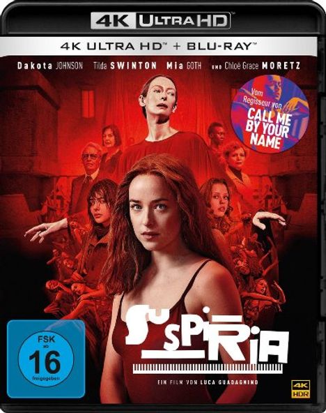 Suspiria (2018) (Ultra HD Blu-ray &amp; Blu-ray), 1 Ultra HD Blu-ray und 1 Blu-ray Disc