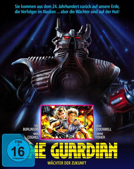 Time Guardian - Wächter der Zukunft (Blu-ray &amp; DVD im Mediabook), 1 Blu-ray Disc und 1 DVD