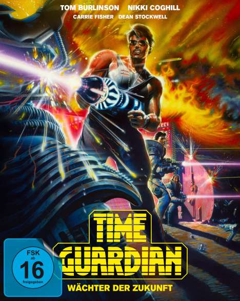 Time Guardian - Wächter der Zukunft (Blu-ray &amp; DVD im Mediabook), 1 Blu-ray Disc und 1 DVD