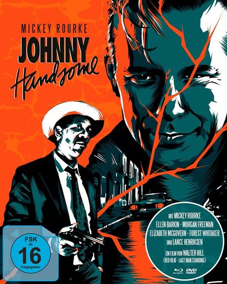Johnny Handsome - Der schöne Johnny (Blu-ray &amp; DVD im Mediabook), 2 Blu-ray Discs und 1 DVD