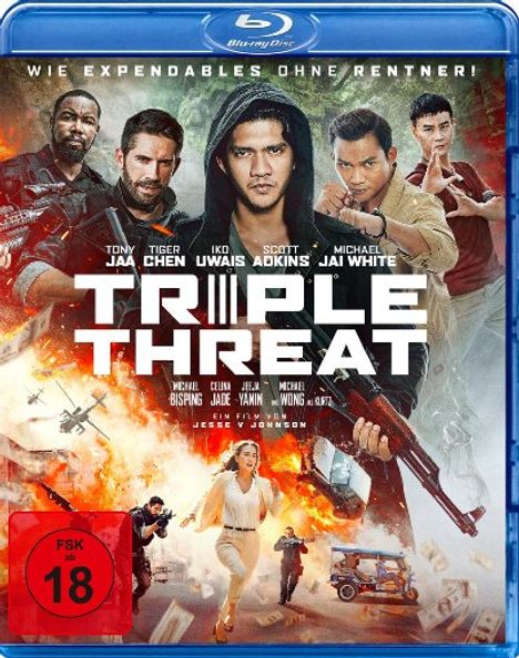 Triple Threat (Blu-ray), Blu-ray Disc
