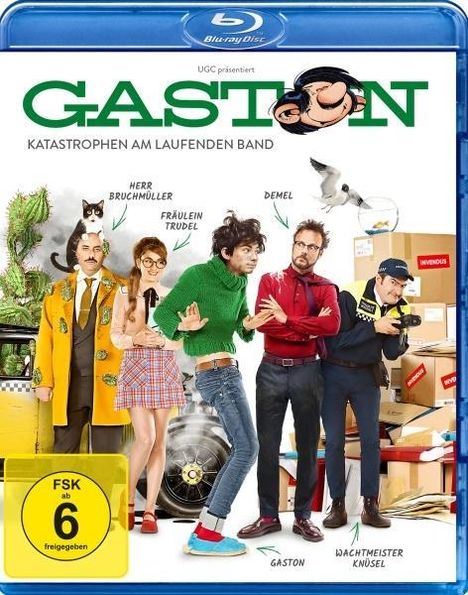 Gaston - Katastrophen am laufenden Band (Blu-ray), Blu-ray Disc