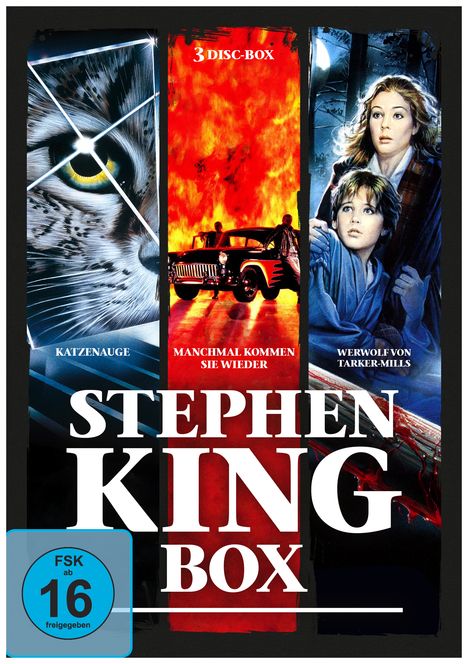 Stephen King Box, 3 DVDs