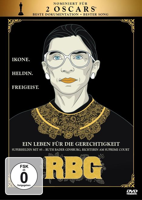 RBG - Ein Leben für die Gerechtigkeit, DVD