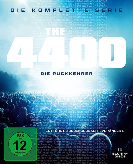 The 4400 - Die Rückkehrer (Komplette Serie) (Blu-ray), 10 Blu-ray Discs