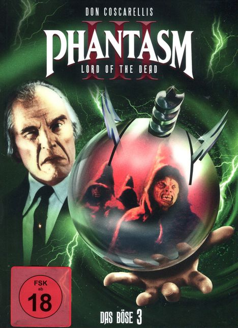 Phantasm III - Das Böse III (Blu-ray &amp; DVD im Mediabook), 1 Blu-ray Disc und 2 DVDs