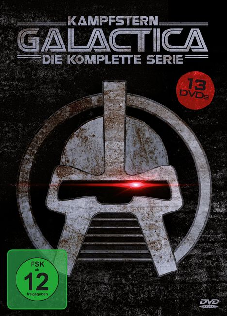 Kampfstern Galactica (Komplette Serie), 13 DVDs