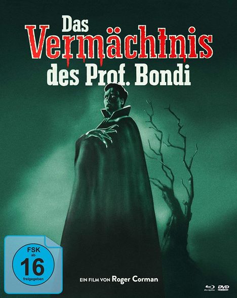 Das Vermächtnis des Professor Bondi (Blu-ray &amp; DVD im Mediabook), 2 Blu-ray Discs und 1 DVD