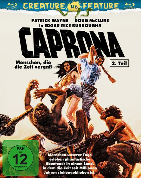 Caprona 2 - Menschen, die die Zeit vergaß (Blu-ray), Blu-ray Disc