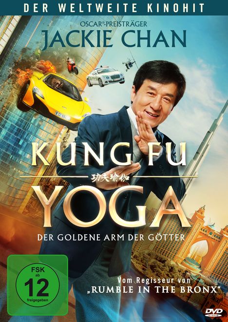 Kung Fu Yoga - Der golde Arm der Götter, DVD