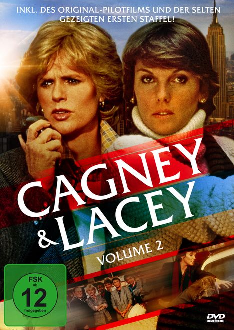 Cagney &amp; Lacey Vol. 2 (Staffel 3), 5 DVDs