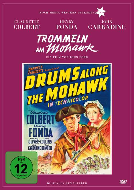 Trommeln am Mohawk, DVD