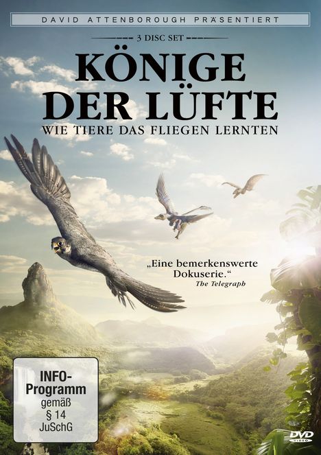 David Attenborough: Könige der Lüfte, 3 DVDs