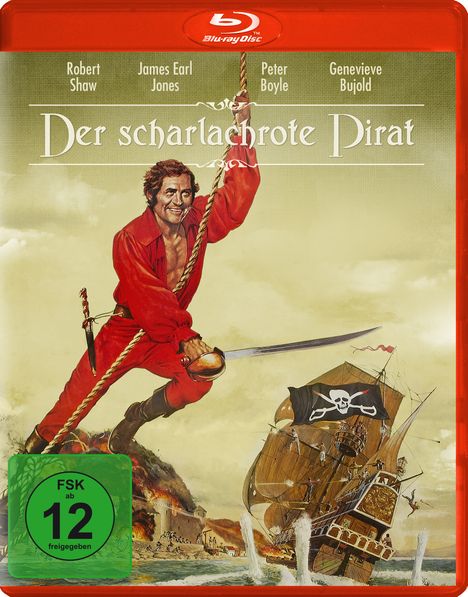 Der scharlachrote Pirat (Blu-ray), Blu-ray Disc