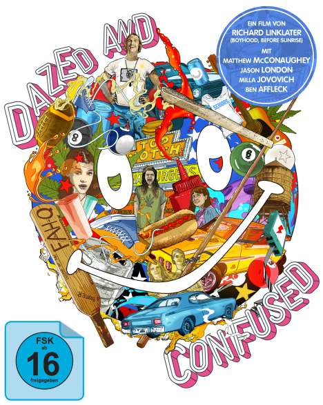 Dazed &amp; Confused (Blu-ray &amp; DVD im Mediabook), 1 Blu-ray Disc und 1 DVD