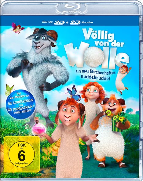 Völlig von der Wolle (3D Blu-ray), Blu-ray Disc