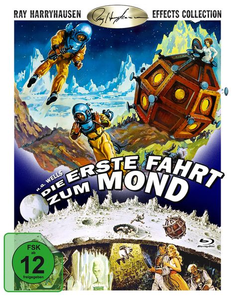 Die erste Fahrt zum Mond (Blu-ray), Blu-ray Disc