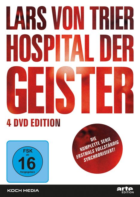 Hospital der Geister (Komplette Serie, erstmals komplett synchronisiert), 4 DVDs