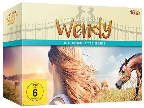 Wendy (Komplette Serie), 15 DVDs
