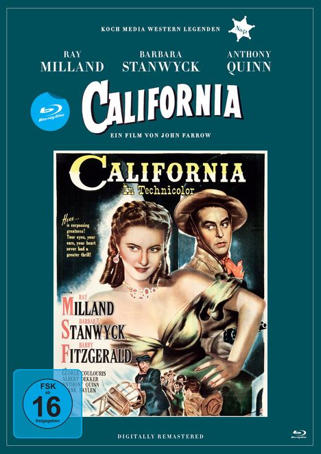 California (Blu-ray), Blu-ray Disc
