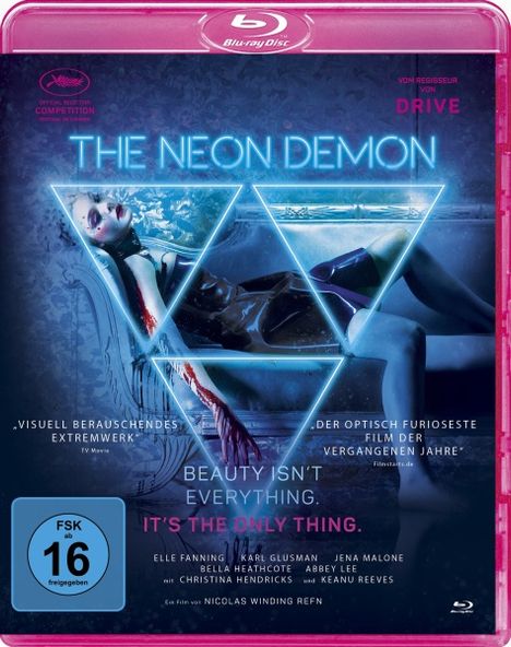 The Neon Demon (Blu-ray), Blu-ray Disc