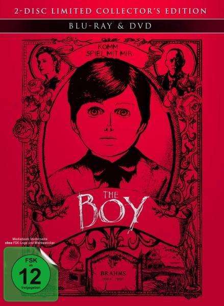 The Boy (Blu-ray &amp; DVD im Mediabook), 1 Blu-ray Disc und 1 DVD