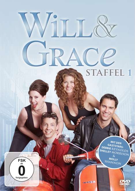 Will &amp; Grace Season 1, 4 DVDs