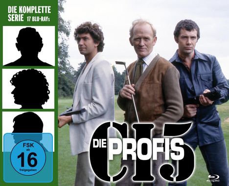 Die Profis (Komplette Serie) (Blu-ray), 17 Blu-ray Discs