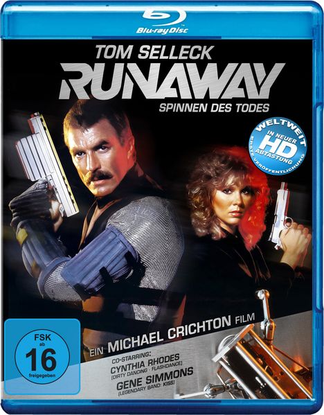 Runaway - Spinnen des Todes (Blu-ray), Blu-ray Disc