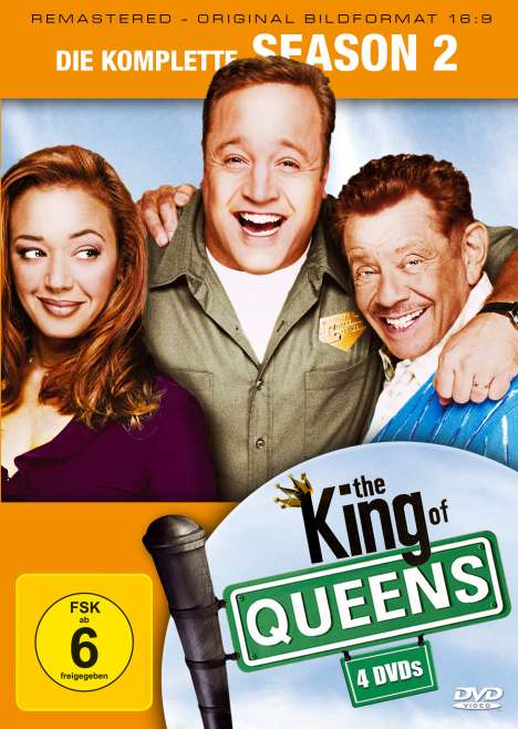 King Of Queens Season 2 (remastered), 4 DVDs