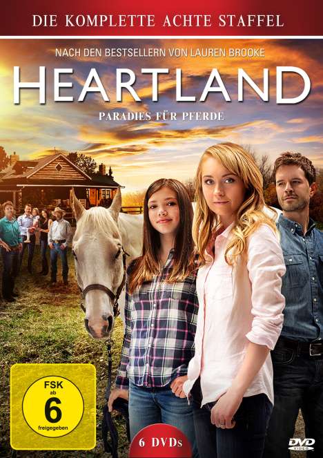 Heartland - Paradies für Pferde Staffel 8, 6 DVDs
