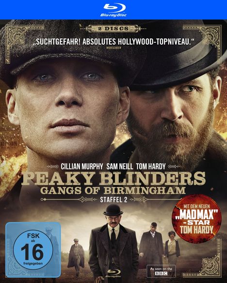 Peaky Blinders - Gangs of Birmingham Season 2 (Blu-ray), 2 Blu-ray Discs