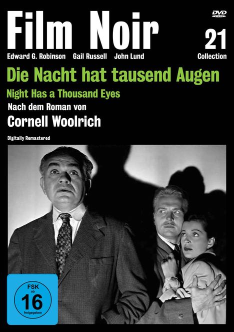 Die Nacht hat tausend Augen, DVD