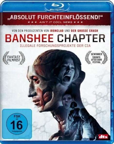 Banshee Chapter (Blu-ray), Blu-ray Disc