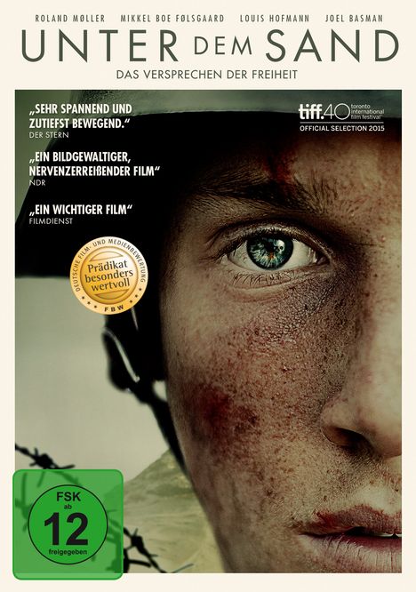 Unter dem Sand (2015), DVD