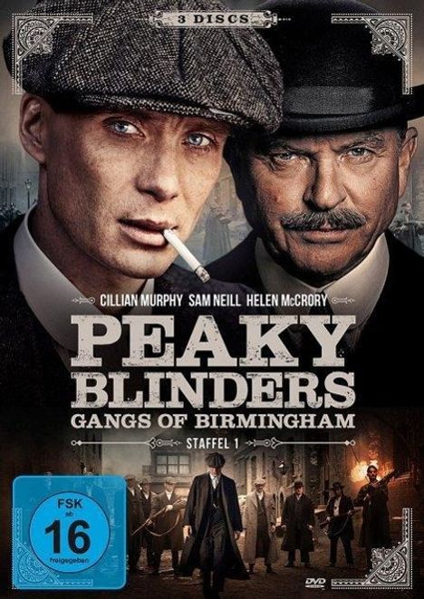 Peaky Blinders - Gangs of Birmingham Season 1, 3 DVDs