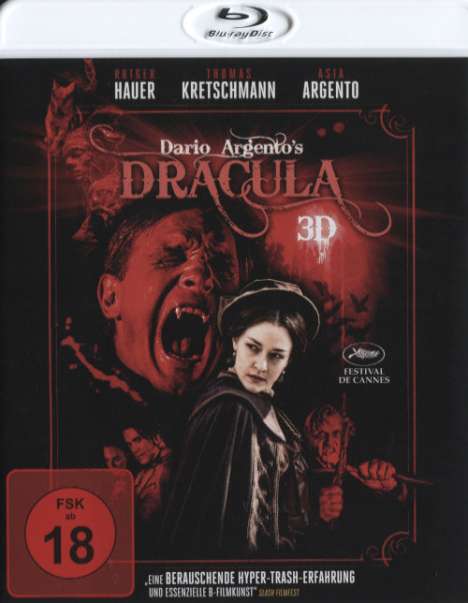 Dario Argentos Dracula (3D Blu-ray), Blu-ray Disc