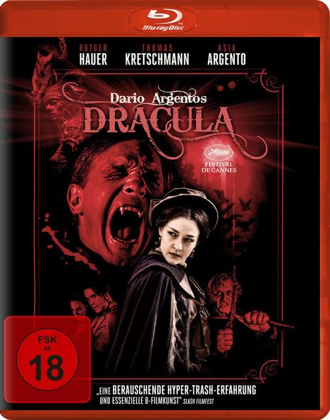 Dario Argentos Dracula (Blu-ray), Blu-ray Disc