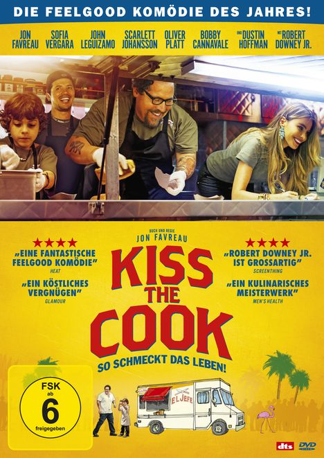 Kiss The Cook, DVD