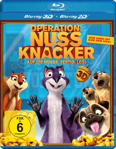 Operation Nussknacker (3D Blu-ray), Blu-ray Disc