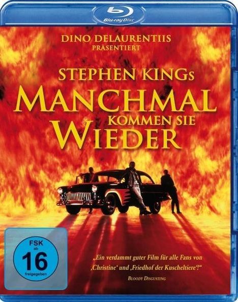 Manchmal kommen sie wieder (Blu-ray), Blu-ray Disc