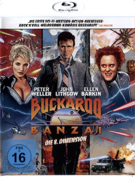 Buckaroo Banzai - Die 8. Dimension (Blu-ray), Blu-ray Disc