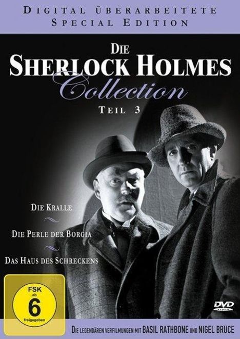 Sherlock Holmes Collection Vol.3, 3 DVDs