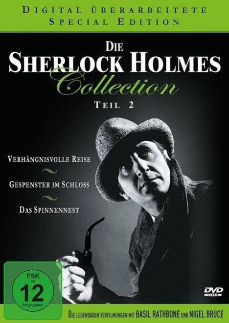 Sherlock Holmes Collection Vol.2, 3 DVDs
