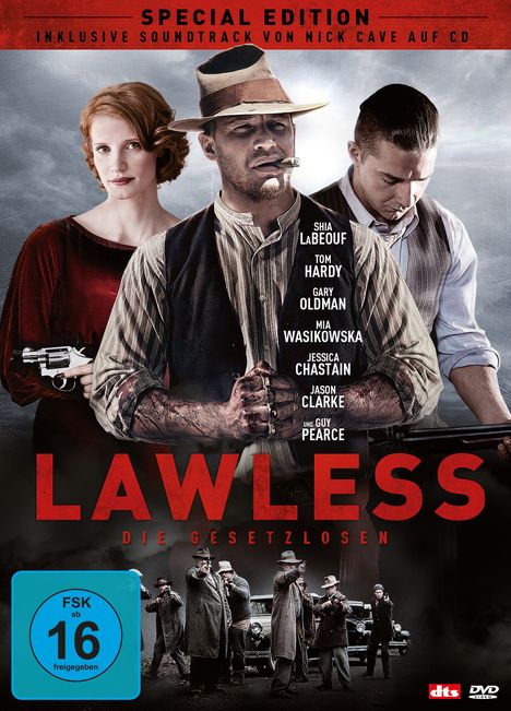 Lawless (Special Edition inkl. Soundtrack-CD), 1 DVD und 1 CD