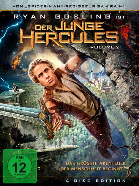 Der junge Hercules Vol. 2, 4 DVDs