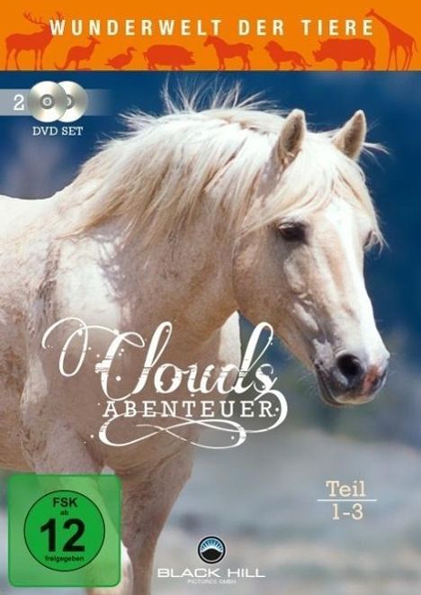 Wunderwelt der Tiere: Clouds Abenteuer Teil 1-3, DVD