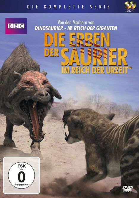 Dinosaurier: Die Erben der Saurier 1-3, 2 DVDs