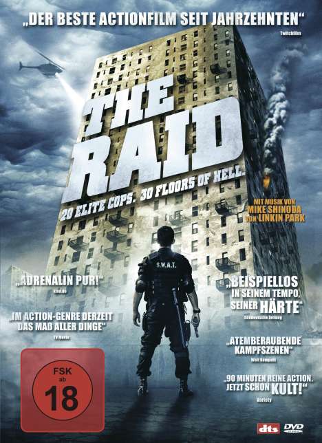 The Raid, DVD